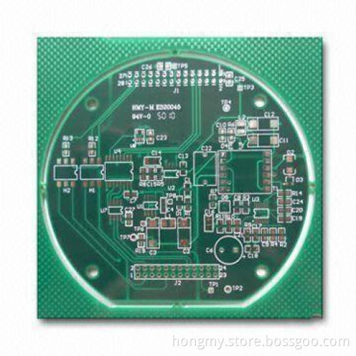 FR-4 Double-sided PCB, Lead-free HASL Surface Finish, with 0.25mm Line Spacing